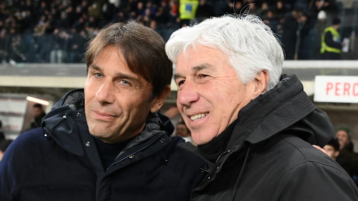 Antonio Conte e Gian Piero Gasperini Antonio Conte e Gian Piero Gasperini