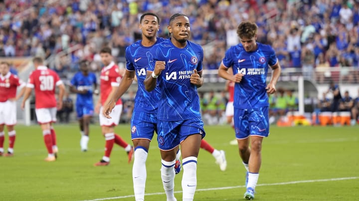 Nkunku é um dos destaques do elenco do Chelsea na pré-temporada