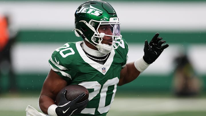 Breece Hall's outlook with the Jets has improved since the NFL Draft in Pittsburgh, PA. 