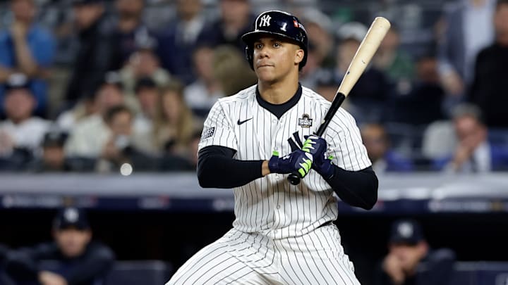 Soto jugó una sola campaña con los Yankees