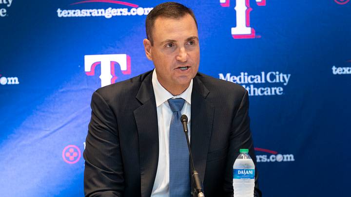 Texas Rangers general manager Chris Young. Credit: Jim Cowsert-USA TODAY Sports Texas Rangers general manager Chris Young. Credit: Jim Cowsert-USA TODAY Sports