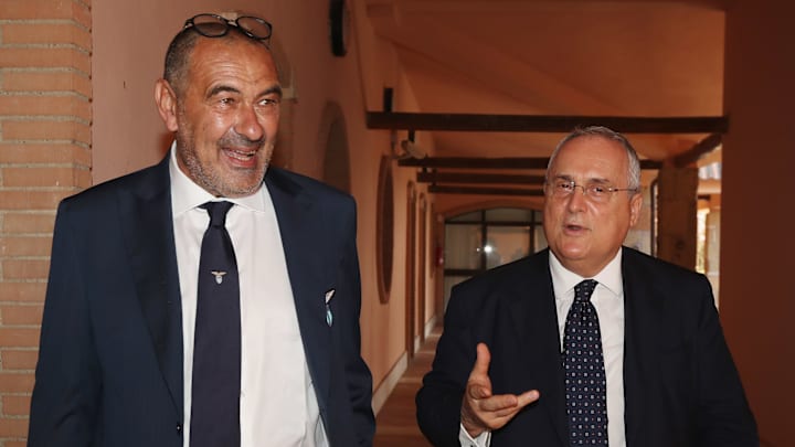 Maurizio Sarri, Claudio Lotito