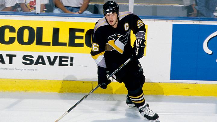 Unknown Date; Miami, FL, USA; FILE PHOTO; Pittsburgh Penguins forward Mario Lemieux (66) in action against the Florida Panthers at the Miami Arena during the 1996 season. Mandatory Credit: USA TODAY Sports