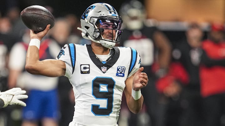 Carolina Panthers quarterback Bryce Young.