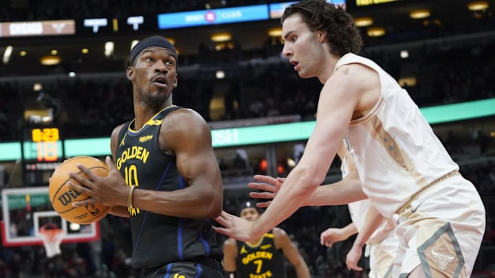 Jimmy Butler was traded by the Heat to the Dubs at the trade deadline