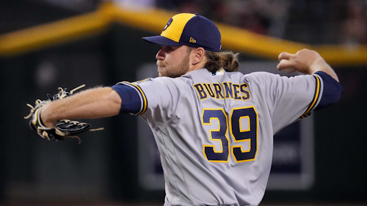 The Brewers won four of Corbin Burnes' last five starts as he hopes for similar results against the Giants today