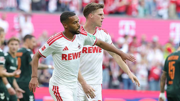 Linton Maina traf für den 1. FC Köln gegen Werder Bremen Linton Maina traf für den 1. FC Köln gegen Werder Bremen