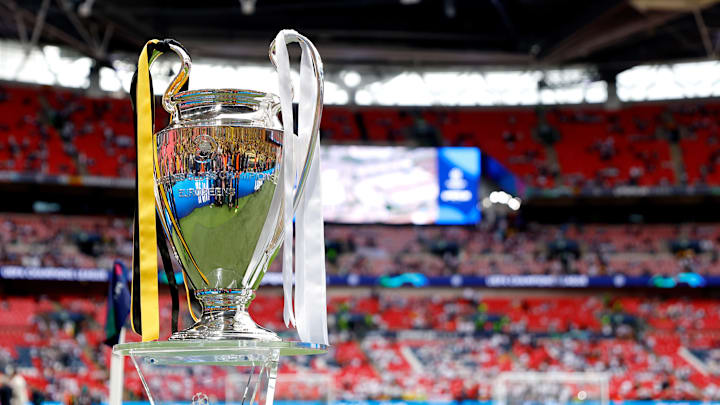 The Champions League trophy is almost within touching distance