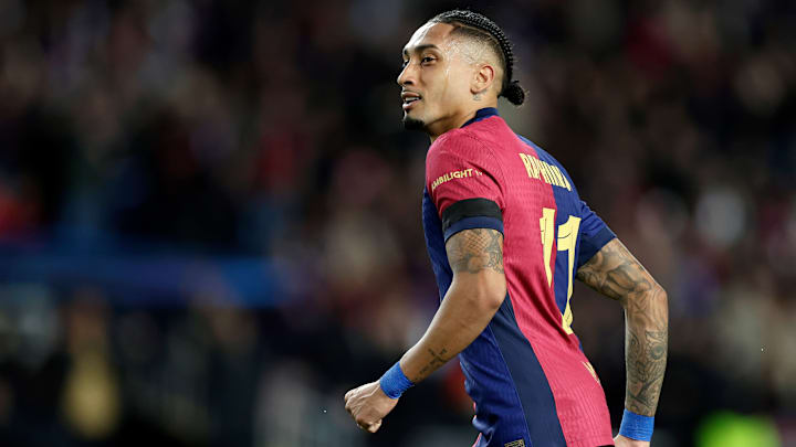 Raphinha fez história com os dois gols marcados diante do Benfica