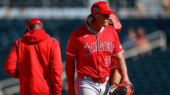 Los Angeles Angels v Cleveland Guardians Los Angeles Angels v Cleveland Guardians