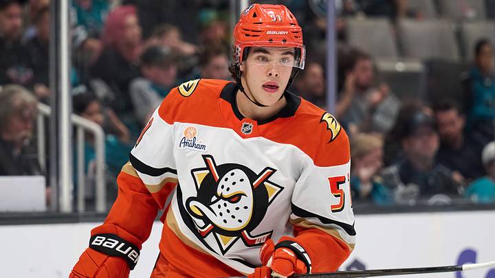 Former Anaheim Ducks defenseman Olen Zellweger, now a member of the Buffalo Sabres Former Anaheim Ducks defenseman Olen Zellweger, now a member of the Buffalo Sabres