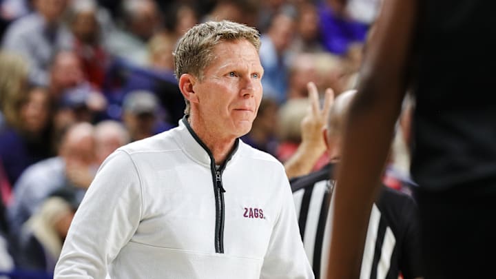 Gonzaga Bulldogs head coach Mark Few.