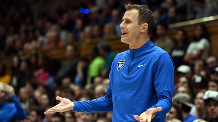 Duke basketball head coach Jon Scheyer Duke basketball head coach Jon Scheyer