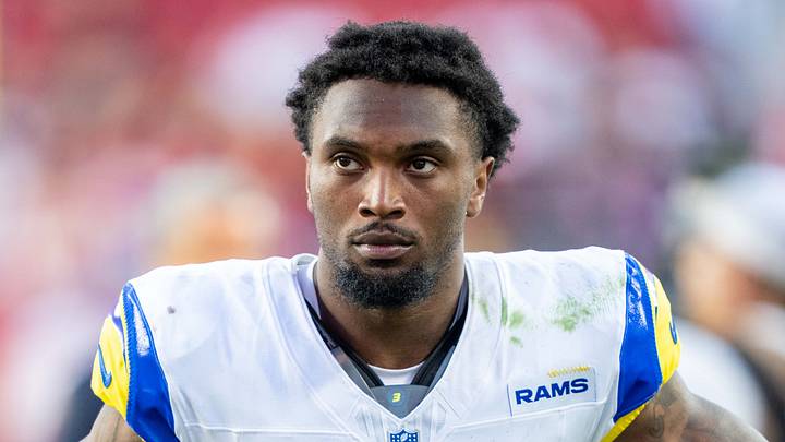 Los Angeles Rams safety Kam Curl. Los Angeles Rams safety Kam Curl.