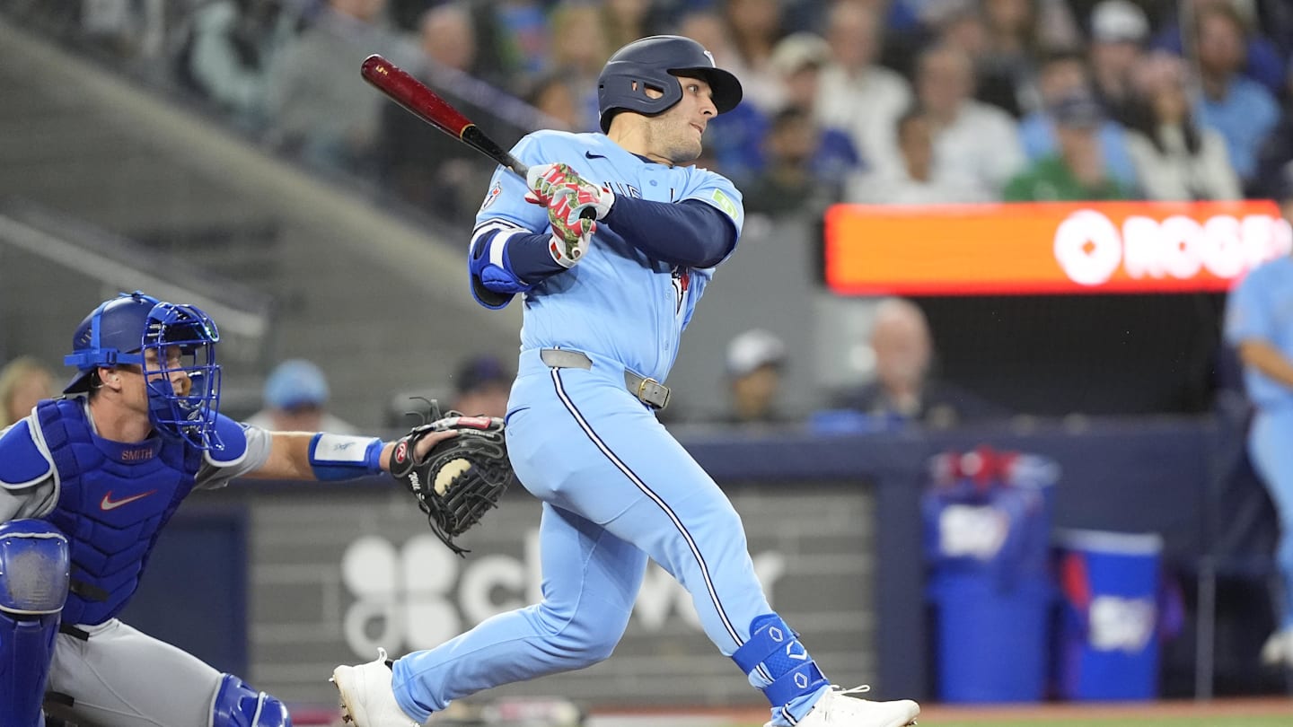 The Daulton Varsho everyone expected at the plate may have appeared