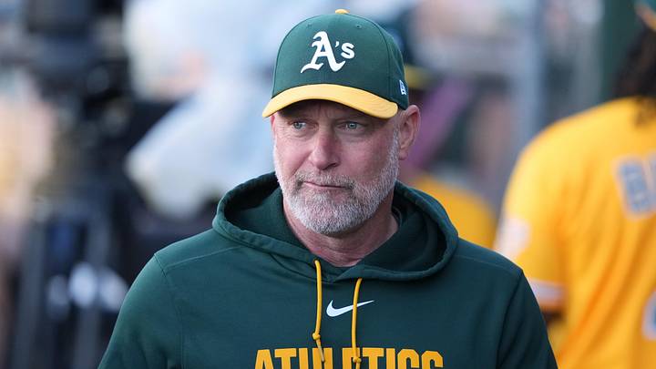 Jun 20, 2026; West Sacramento, California, USA; Athletics manager Mark Kotsay (7) before the game against the Los Angeles Angels at Sutter Health Park. Mandatory Credit: Darren Yamashita-Imagn Images Jun 20, 2026; West Sacramento, California, USA; Athletics manager Mark Kotsay (7) before the game against the Los Angeles Angels at Sutter Health Park. Mandatory Credit: Darren Yamashita-Imagn Images