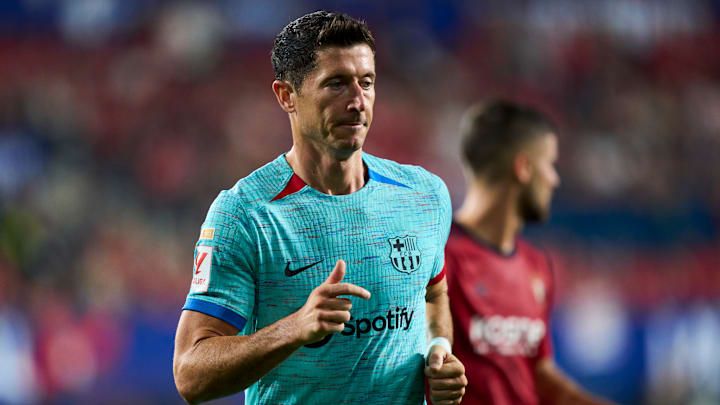 Lewandowski já marcou 10 gols em 23 jogos nesta temporada