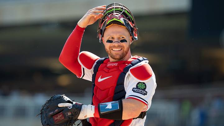 Sep 16, 2026; Minneapolis, Minnesota, USA; Minnesota Twins catcher Ryan Jeffers (27) prepares for the first pitch against the New York Yankees in the first inning at Target Field. Mandatory Credit: Matt Blewett-Imagn Images Sep 16, 2026; Minneapolis, Minnesota, USA; Minnesota Twins catcher Ryan Jeffers (27) prepares for the first pitch against the New York Yankees in the first inning at Target Field. Mandatory Credit: Matt Blewett-Imagn Images