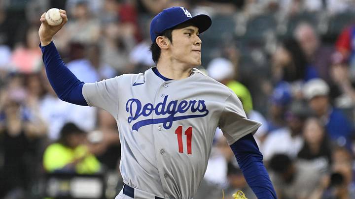 Jun 12, 2026; Chicago, Illinois, USA; Los Angeles Dodgers pitcher Roki Sasaki (11) delivers a pitch during the first inning aganist the Chicago White Sox at Rate Field. Mandatory Credit: Matt Marton-Imagn Images Jun 12, 2026; Chicago, Illinois, USA; Los Angeles Dodgers pitcher Roki Sasaki (11) delivers a pitch during the first inning aganist the Chicago White Sox at Rate Field. Mandatory Credit: Matt Marton-Imagn Images