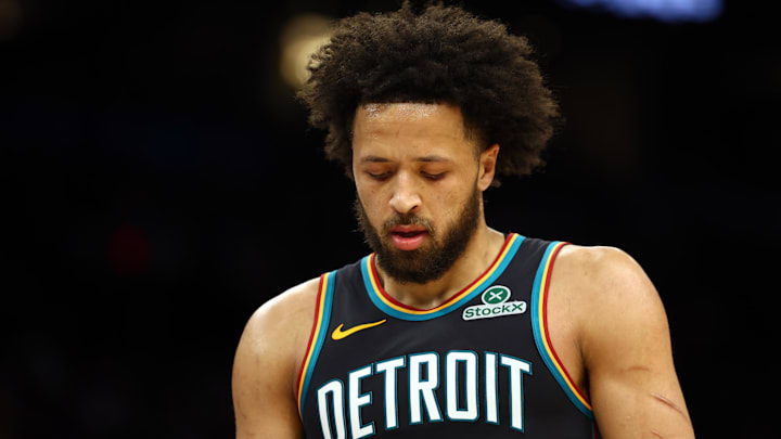 Detroit Pistons guard Cade Cunningham