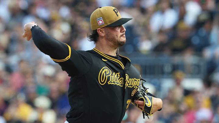 Jul 25, 2026; Pittsburgh, Pennsylvania, USA; Pittsburgh Pirates starting pitcher Paul Skenes (30) delivers a pitch against the Chicago Cubs during the first inning at PNC Park. Mandatory Credit: Charles LeClaire-Imagn Images Jul 25, 2026; Pittsburgh, Pennsylvania, USA; Pittsburgh Pirates starting pitcher Paul Skenes (30) delivers a pitch against the Chicago Cubs during the first inning at PNC Park. Mandatory Credit: Charles LeClaire-Imagn Images