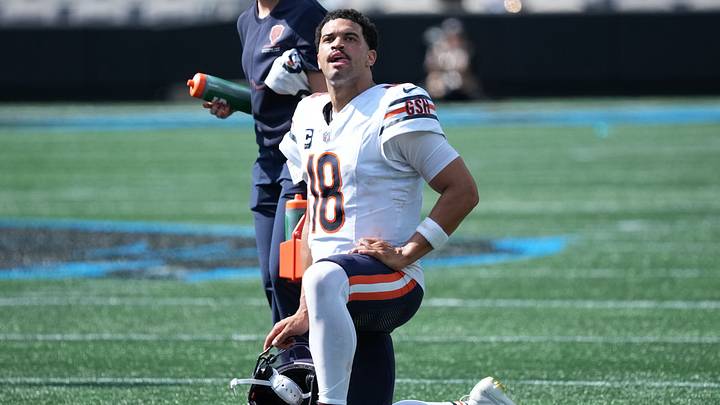 Chicago Bears quarterback Caleb Williams.