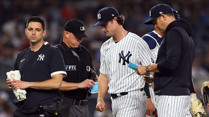Gerrit Cole fue inscrito en lista de lesionados de 60 días por los Yankees