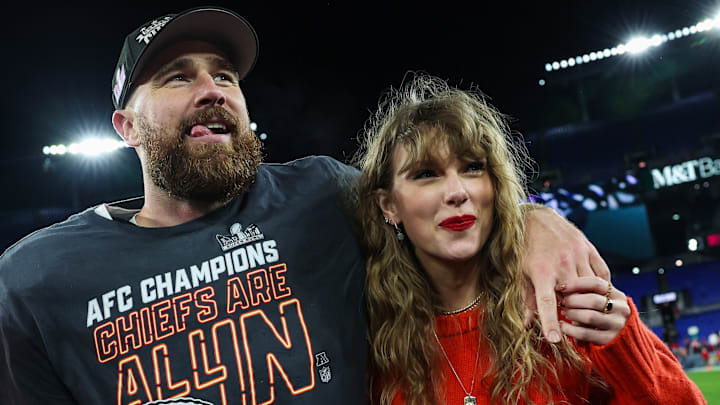 Travis Kelce and Taylor Swift