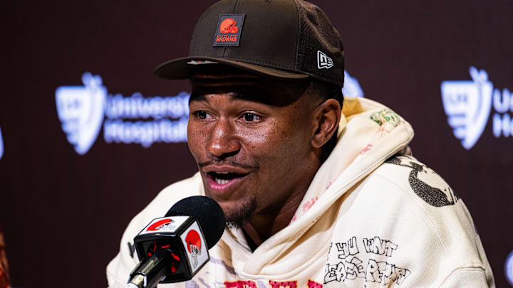 Cleveland Browns first-round draft pick KC Concepcion