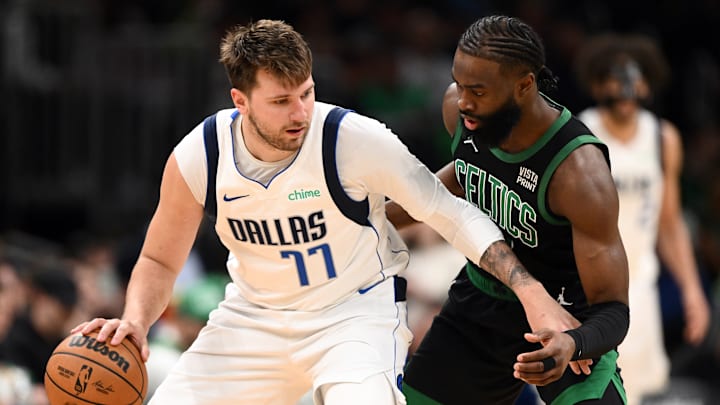 Luka Doncic and Jaylen Brown are each seeking their first NBA championship