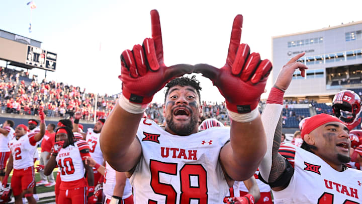 Utah Utes defensive tackle Junior Tafuna. 