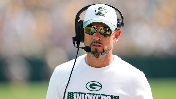 Green Bay Packers head coach Matt LaFleur