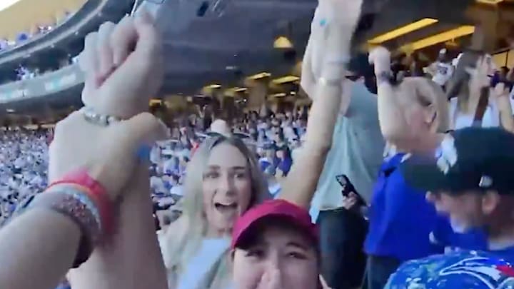 Davis Schneider led off Game 5 of the World Series with a home run. 