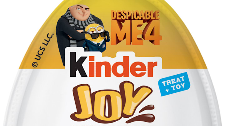 Keebler & Kinder Joy Release NEW Exclusive Despicable Me 4 Offerings. Image Credit to Kinder Joy. 
