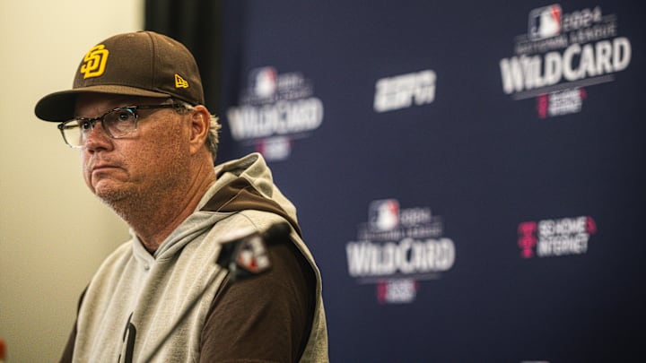 San Diego Padres manager MIke Shildt