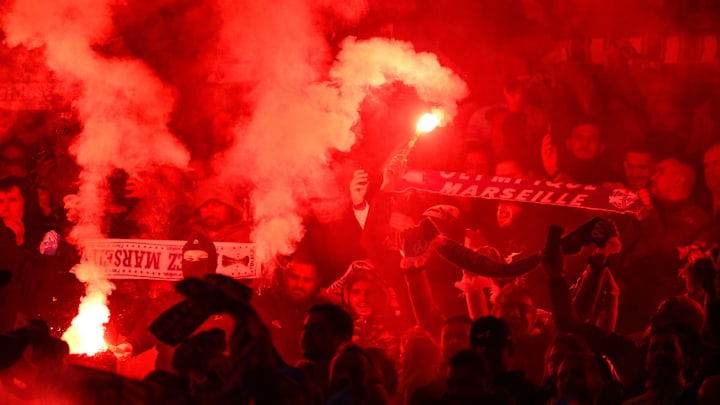 Des fumigènes ont été craqué lors d'OM - LOSC.
