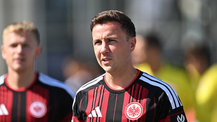 Wirkt in diesem Sommer so fit wie schon lange nicht mehr: Eintracht-Routinier Mario Götze Wirkt in diesem Sommer so fit wie schon lange nicht mehr: Eintracht-Routinier Mario Götze