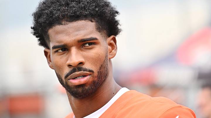 Jun 11, 2026; Berea, OH, USA; Cleveland Browns quarterback Shedeur Sanders (2) during minicamp at CrossCountry Mortgage Campus. Mandatory Credit: Ken Blaze-Imagn Images

