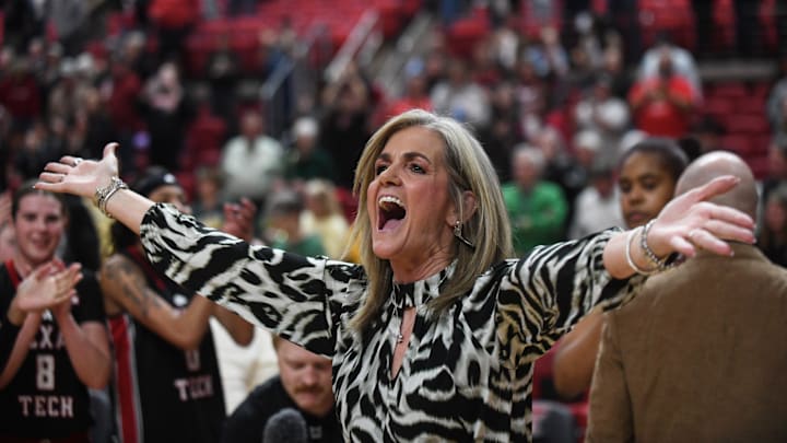Texas Tech women's basketball coach Krista Gerlich Texas Tech women's basketball coach Krista Gerlich