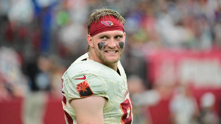Sep 20, 2026; Glendale, Arizona, USA; Arizona Cardinals tight end Trey McBride (85) looks on in the second quarter against the Seattle Seahawks at State Farm Stadium. Mandatory Credit: Matt Kartozian-Imagn Images Sep 20, 2026; Glendale, Arizona, USA; Arizona Cardinals tight end Trey McBride (85) looks on in the second quarter against the Seattle Seahawks at State Farm Stadium. Mandatory Credit: Matt Kartozian-Imagn Images