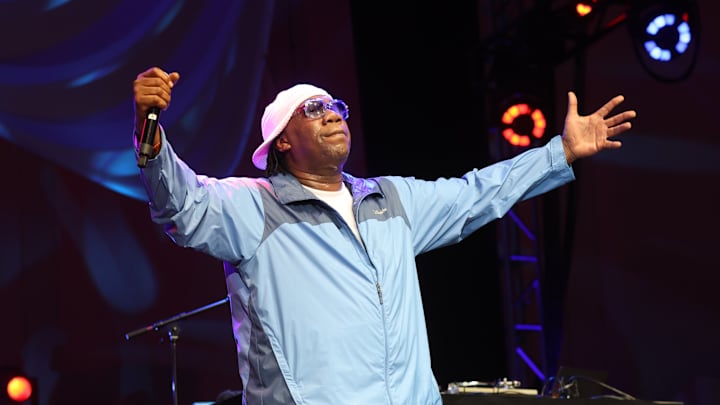KRS-One at Lincoln Center for J.PERIOD Live Mixtape in August 2024