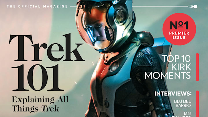 Star Trek Explorer - The Official Magazine - Newstand Cover. Image courtesy Titan Comics