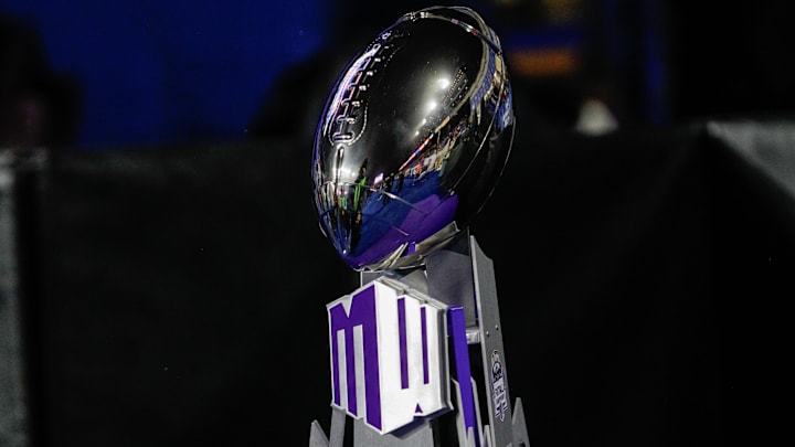 Mountain West Championship Trophy.