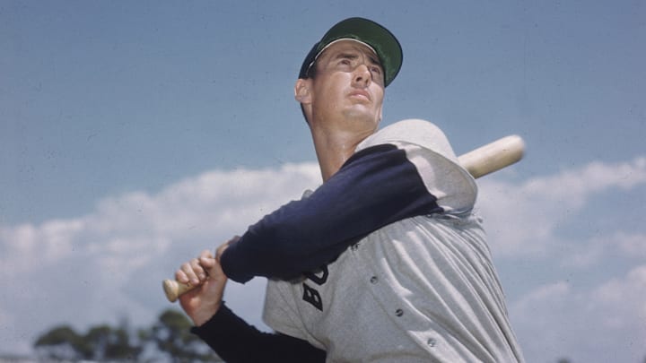 Ted Williams era un artista del bateo en sus 19 temporadas en la MLB