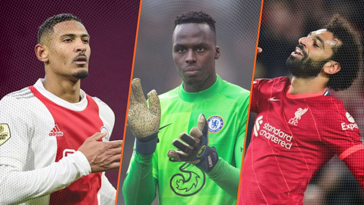 Haller, Mendy et Salah