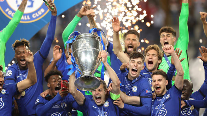 Chelsea win Champions League title