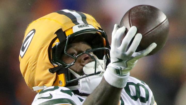 Green Bay Packers wide receiver Romeo Doubs