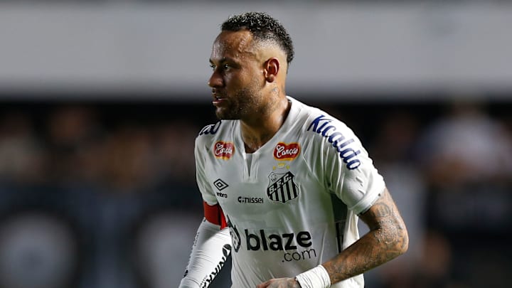Neymar possui seis jogos desde sua reestreia pelo Santos
