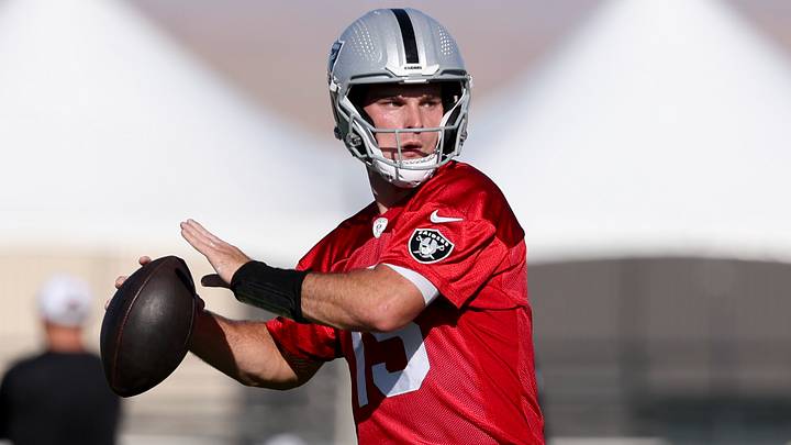 Las Vegas Raiders quarterback Fernando Mendoza Las Vegas Raiders quarterback Fernando Mendoza