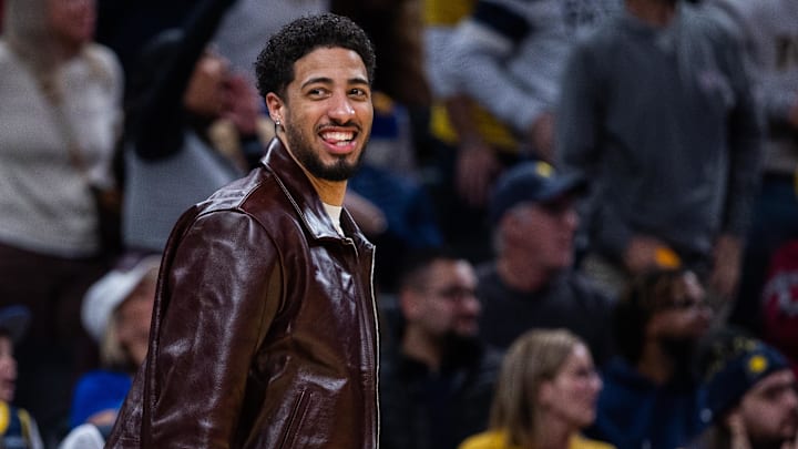 Pacers guard Tyrese Haliburton says he’s in a “really good spot” in his rehab from an Achilles injury. Pacers guard Tyrese Haliburton says he’s in a “really good spot” in his rehab from an Achilles injury.